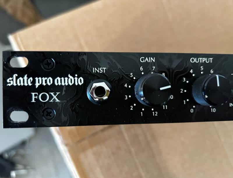 Studio Electronics Slate Pro Audio Fox 2 ch Quad Tone Preamp