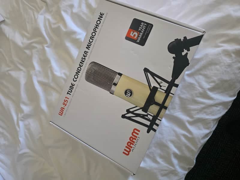 Warm Audio WA-251 Large Diaphragm Multipattern Tube Condenser Microphone 2019 - Present - Cream