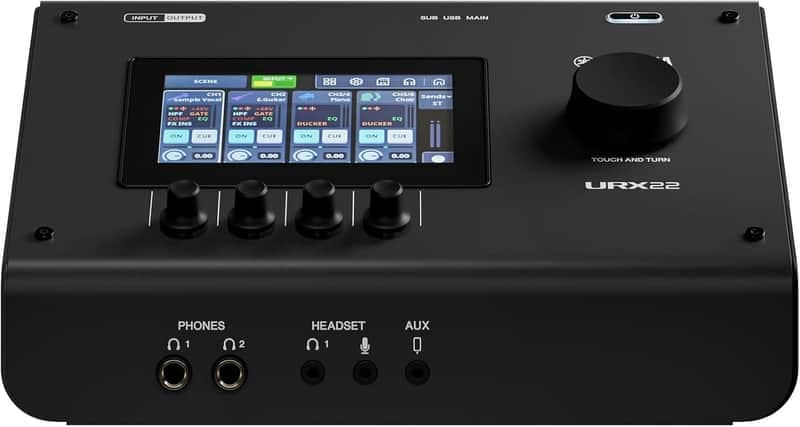 Yamaha URX22 4x2 USB-C Audio Interface (Black)