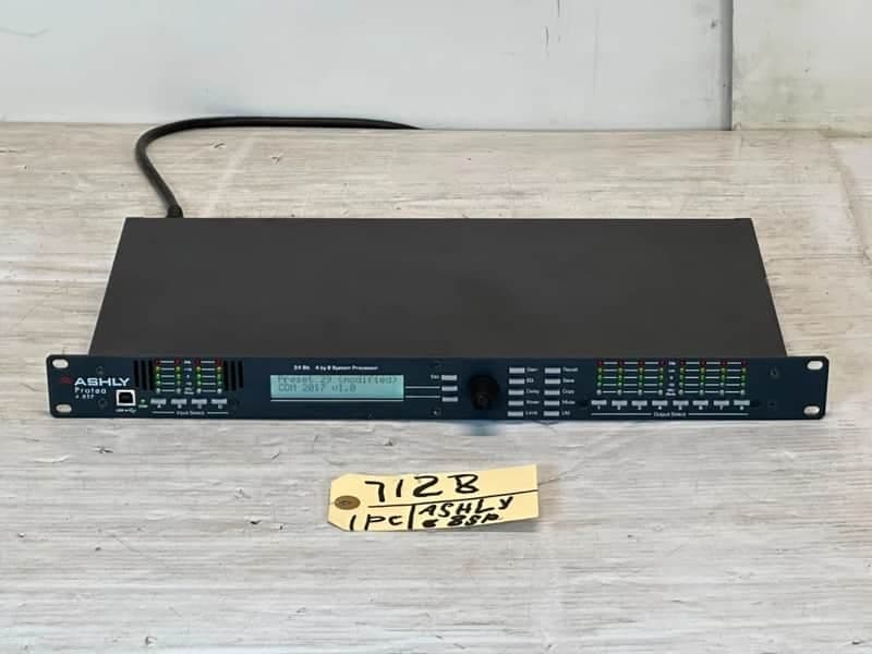 ASHLY PROTEA 4.8SP 4X8 Loudspeaker System Processor #7128 (One) TRUEHEARTSOUND