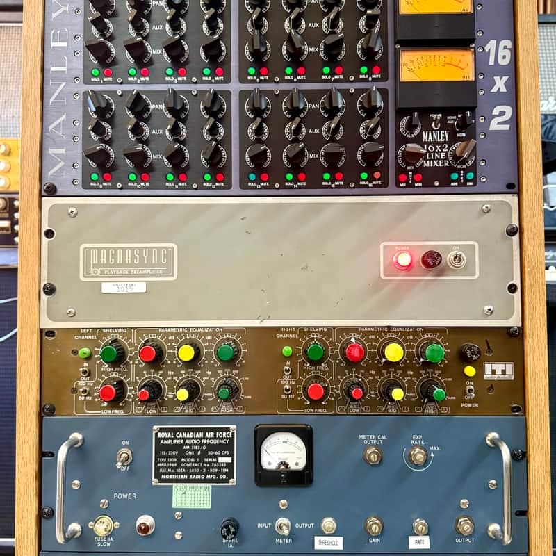 Magnasync Tube preamplifier c 1950’s original vintage USA micpre line amp