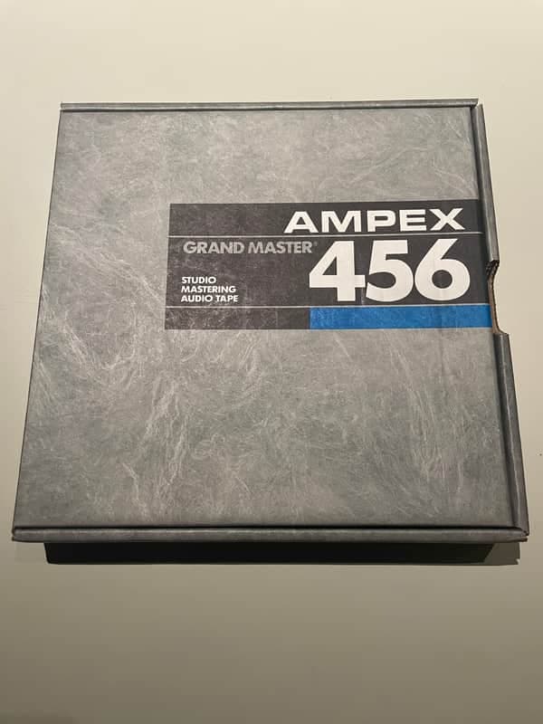 Ampex 456 Grand Master Studio Mastering Audio Tape (NOS)
