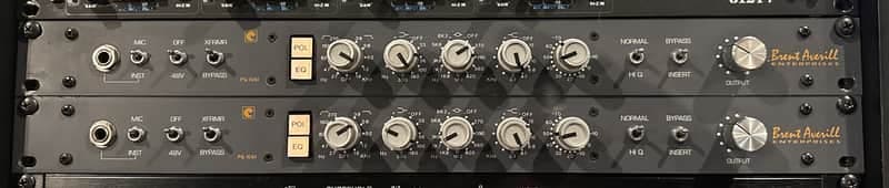Calrec PQ 1061 Brent Averill Channel Strip Vintage 1970's PQ1061 Mic Preamp EQ