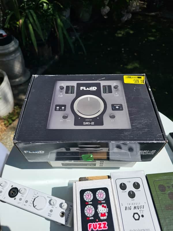 Fluid Audio SRI-2 USB Audio Interface 2018 - 2020 - Black