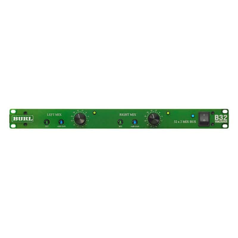 Burl B32 Vancouver 32x2 Summing Box 2010s - Green