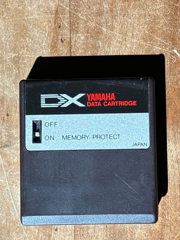 Yamaha DX7 Data RAM Cartridge
