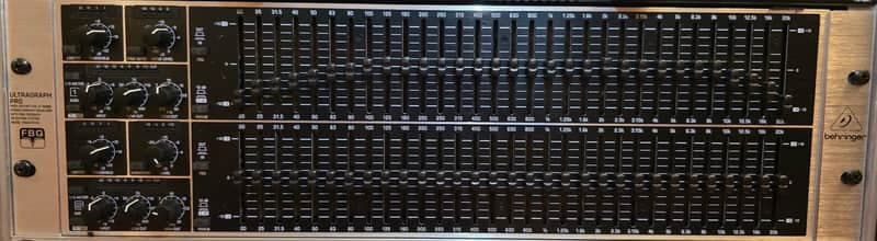 Behringer Ultragraph Pro FBQ6200HD High-Definition 31-Band Stereo Graphic EQ 2015 - Present - Standard