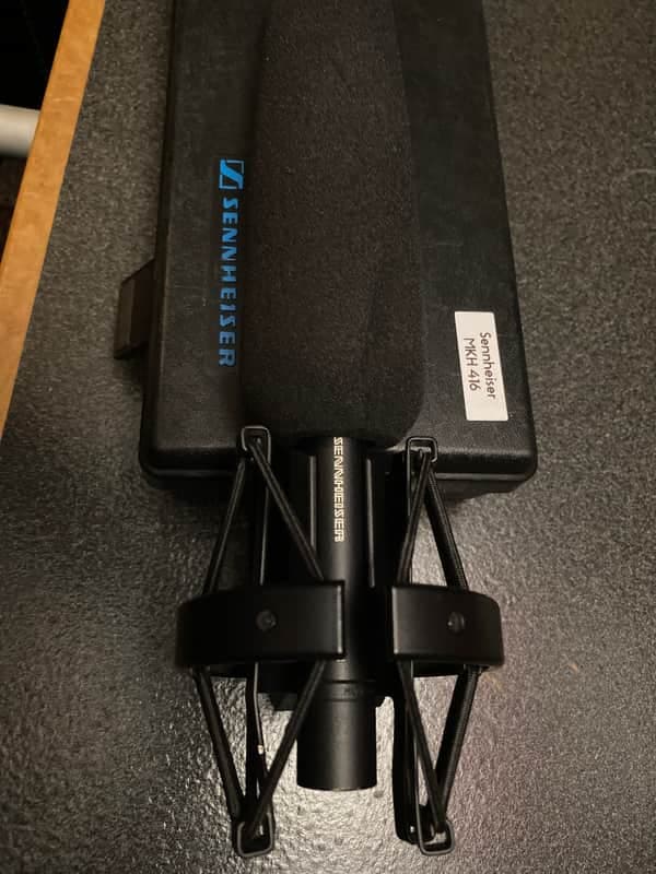 Sennheiser MKH 416 Shotgun Mic 2003 - Present - Black