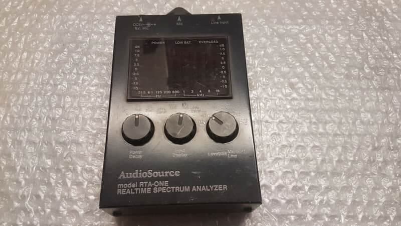 Audiosource Rta One Realtime Spectrum Analyzer