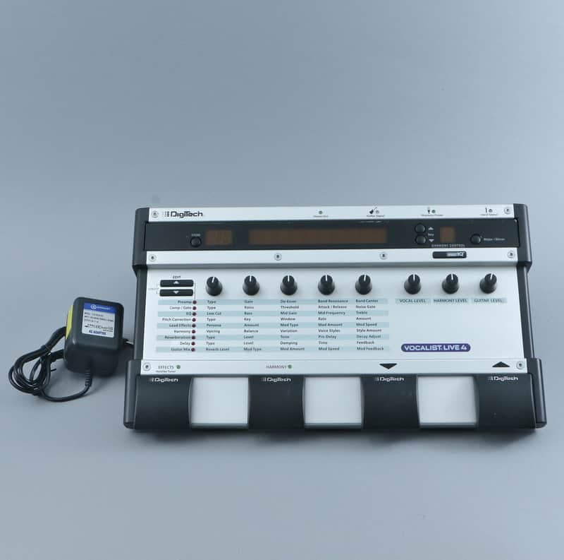 Digitech Vocalist Live 4 VL4 Vocal Effects Pedal P-30977