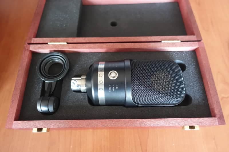 Neumann TLM 107 mt Large Diaphragm Multipattern Condenser Microphone 2013 - Present - Matte Black