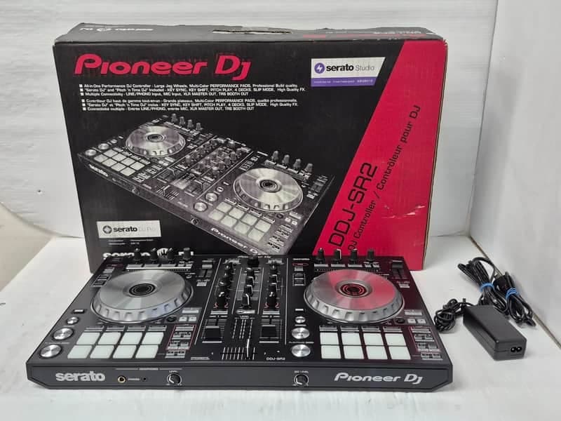 Pioneer DDJ-SR2 Portable 2-channel Controller for Serato DJ 2010s - Black