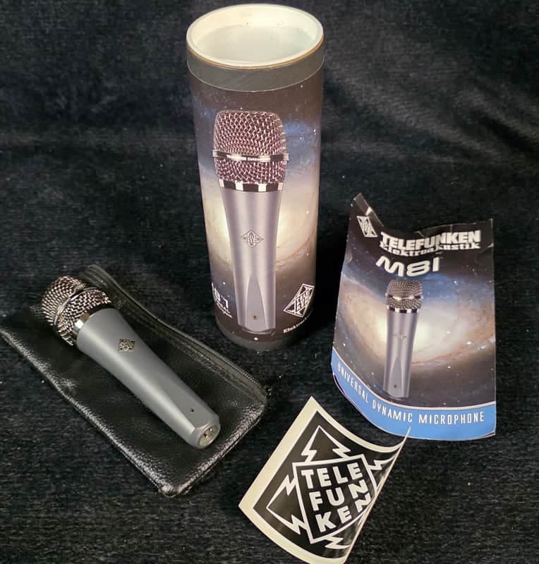 Used Telefunken M81 Supercardioid Dynamic Microphone