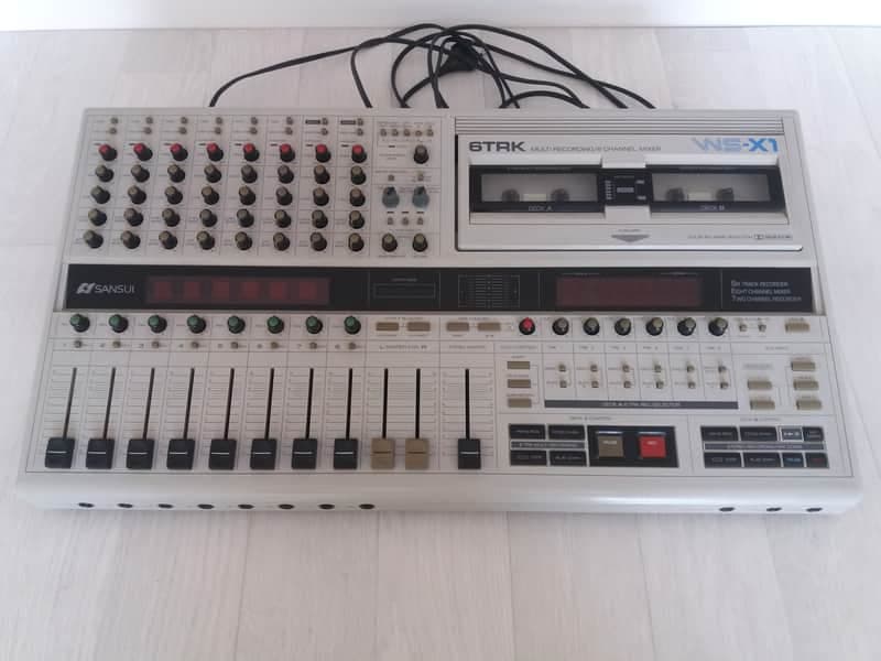 Sansui WS-X1 6 Track Cassette Recorder 8 Channel Mixer