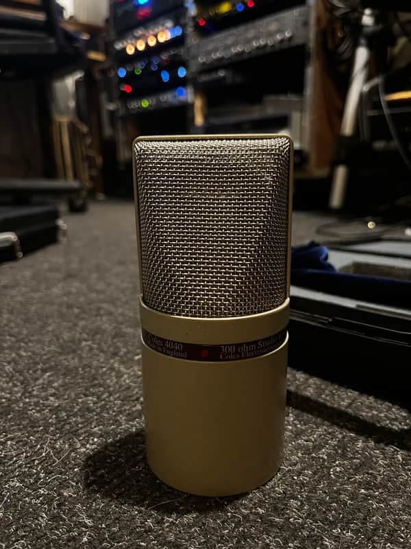 Coles 4040 Ribbon Microphone 2000s - Gold