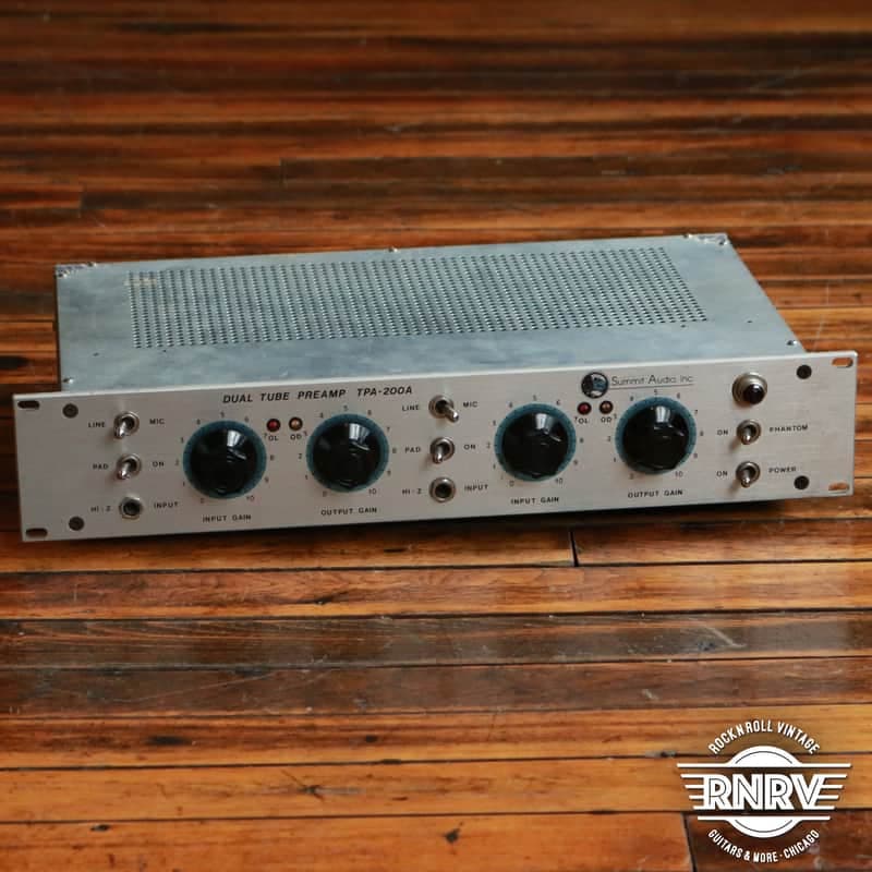 1990s Summit Audio TPA-200A Dual Tube Preamp