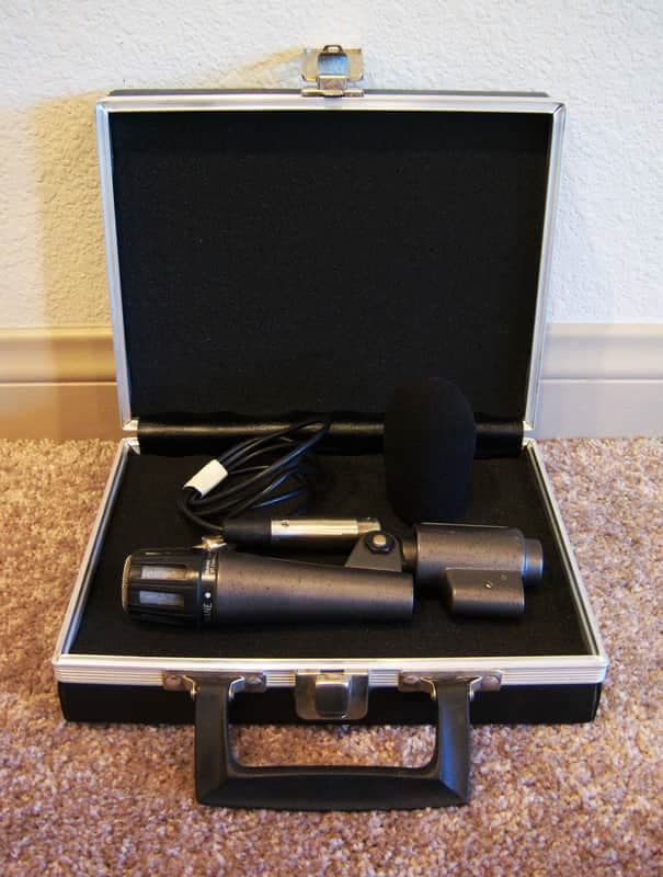 Vintage RARE 1970's Dukane 7A882 / Shure 515SA / SM56 dynamic cardioid microphone Dual Z