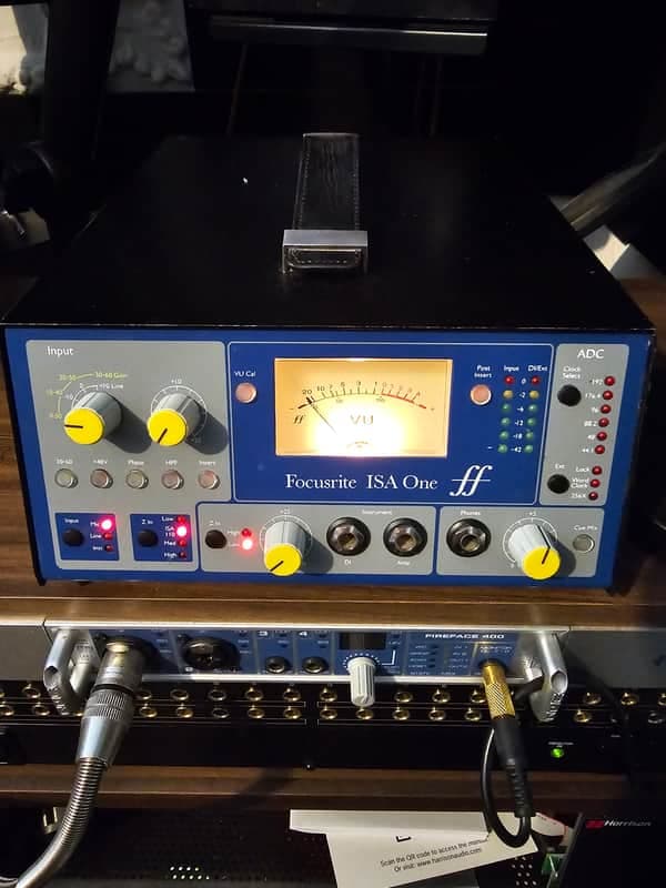 Focusrite ISA One Desktop Mic Preamp 2008 - Present - Blue