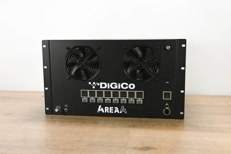DiGiCo 4REA4 Audio Processing Engine w/ 2x 8-Ch SD Mic Preamp Modules CG015T6
