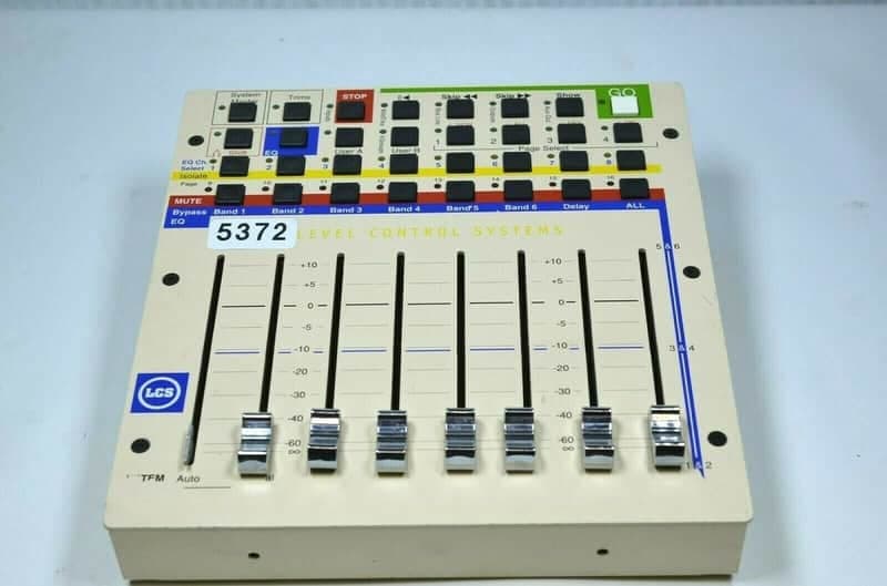 LEVEL CONTROL SYSTEMS CUE MIXER #5370, #5371 #5372 (ONE)