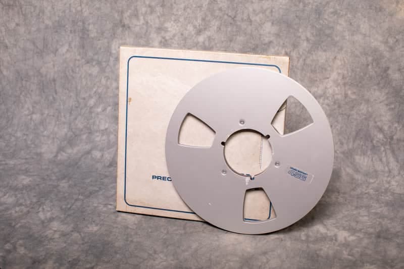 Ampex 456 GRAND MASTER 1/4" Take Up/Empty Reel + BOX