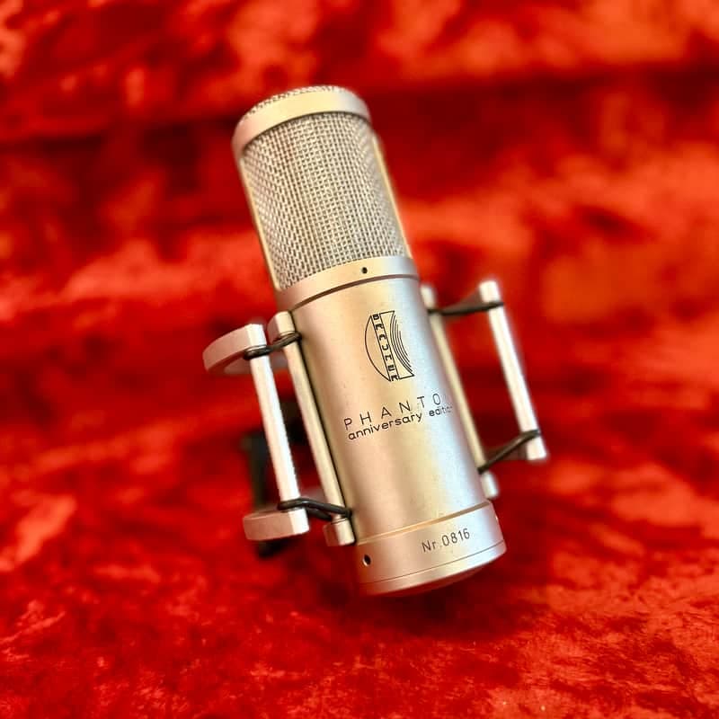Brauner Phantom AE - Nickel anniversary edition original vintage Germany cardioid condenser microphone FET mic