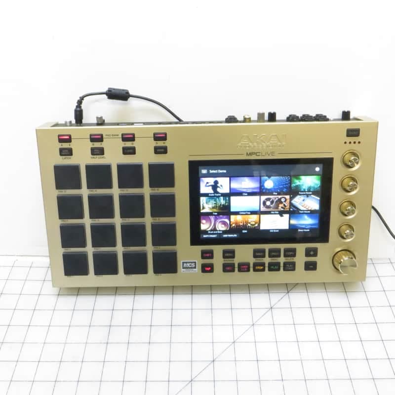 Akai MPC Live Standalone Sampler / Sequencer Gold Edition