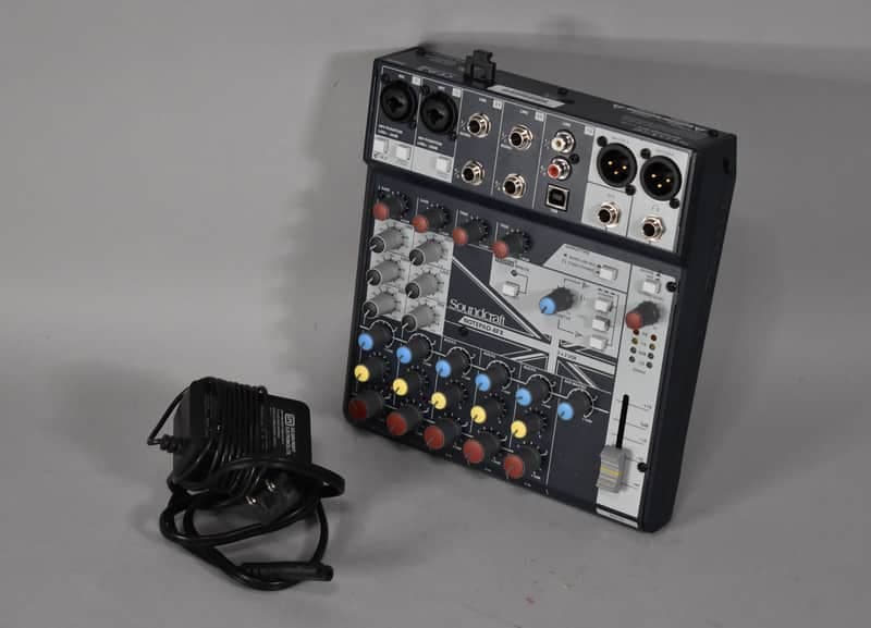 Soundcraft Notepad-8FX 8-Channel Analog Mixer w/USB I/O