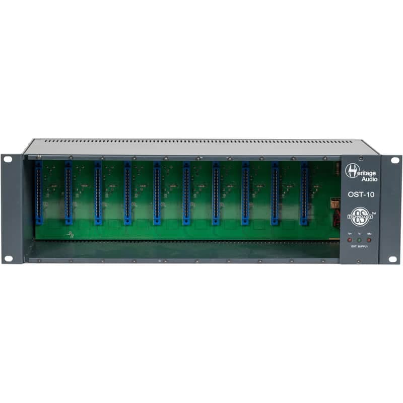 Heritage Audio OST10 V1 10 Slot Rack with OS Tech