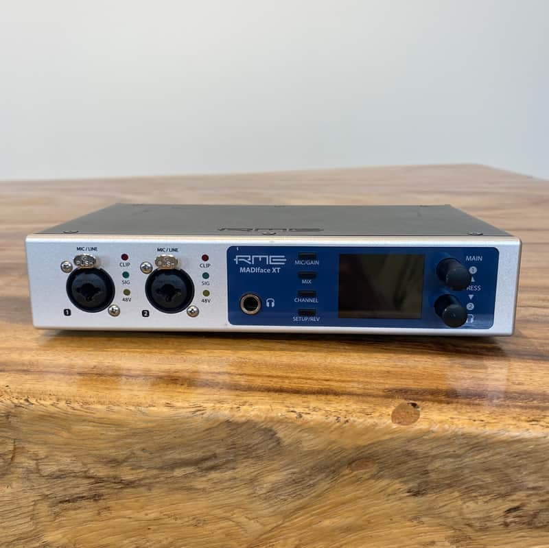 RME MADIface XT USB Audio Interface 2010s - Silver/Blue