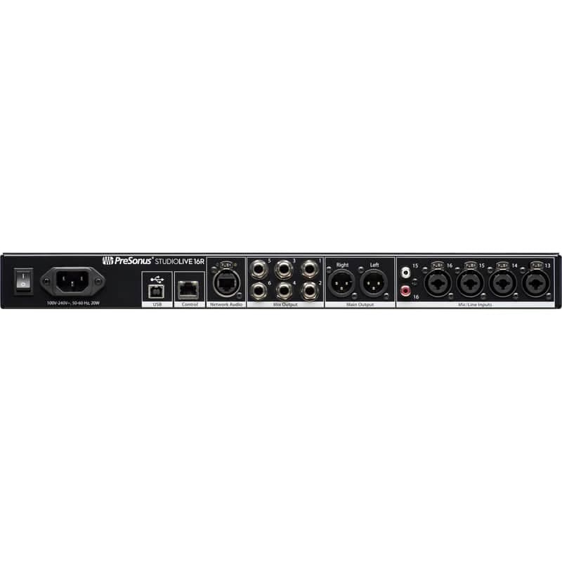 PreSonus StudioLive 16R - 18-Input, 16-Channel Series III Stage Box and Rack Mixer (Open Box)
