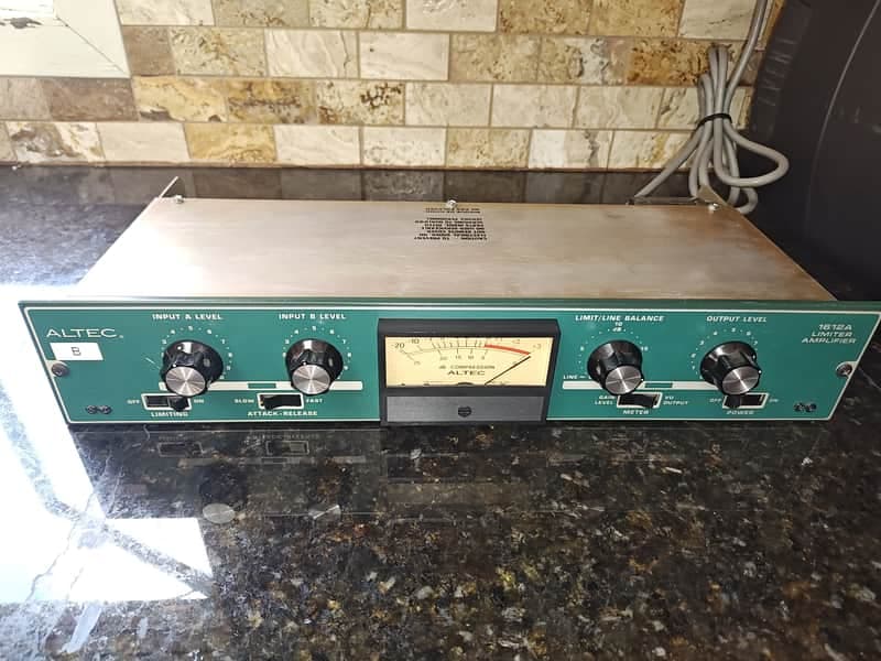 Altec 1612A Limiter Amplifier FET Compressor Mic Preamp Rare Vintage
