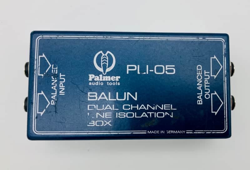Palmer Audio Tools PLI-05 Line Isolation Box 2-Channel