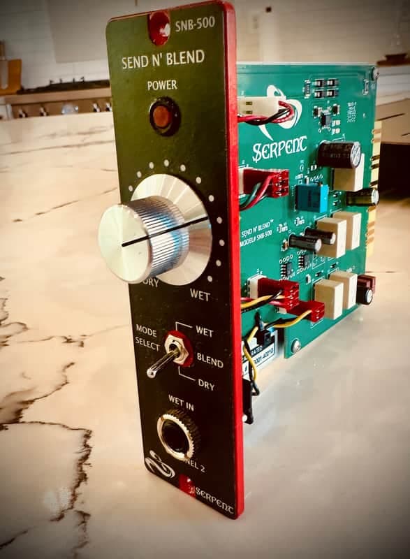 SERPENT AUDIO SEND N' BLEND - 500 SERIES MIX / BLEND MODULE