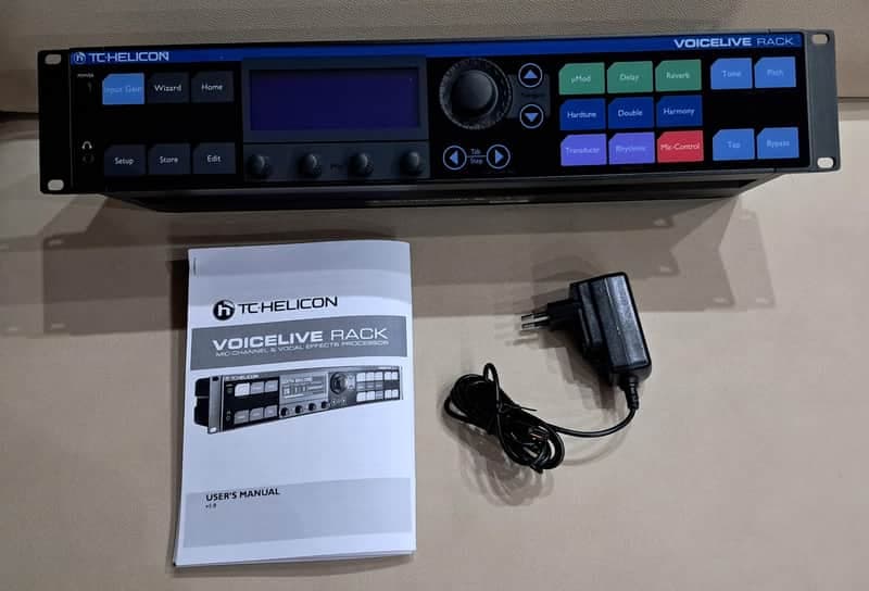 TC Helicon Voicelive Rack Manual, EN, DE, ES, FR, IT, PL, NEW software!!!
