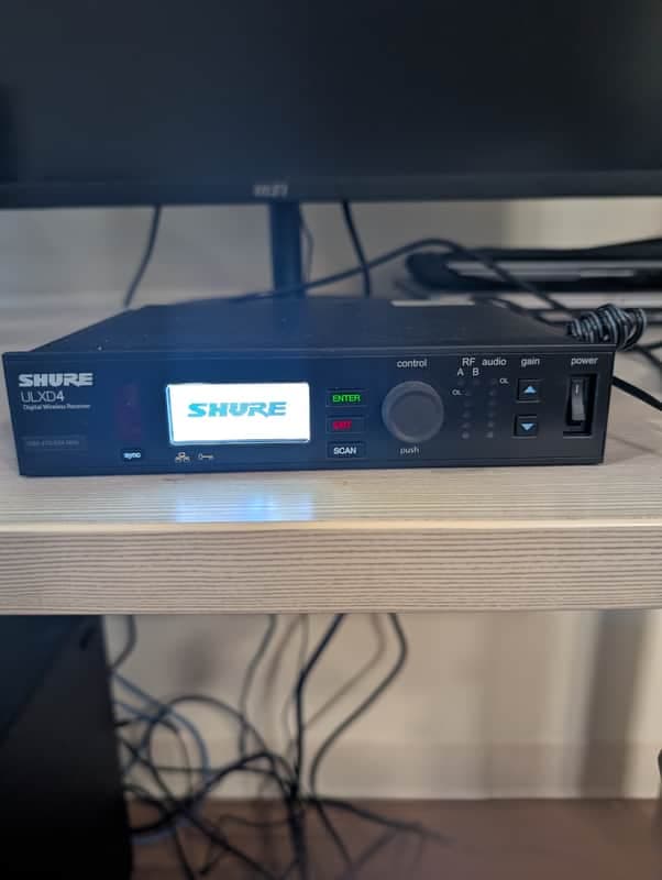 Shure ULXD4=-G50 2010s - Black