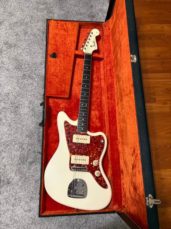 Fender Jazzmaster 1965 - Olympic White Danocaster Refinished!