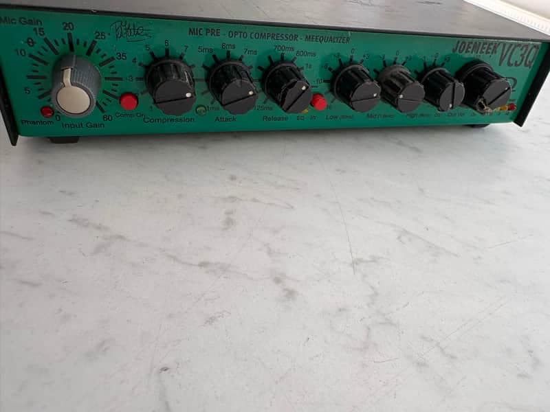Joemeek VC3Q Pro Channel Mic Pre / Compressor / EQ 1990s - Green