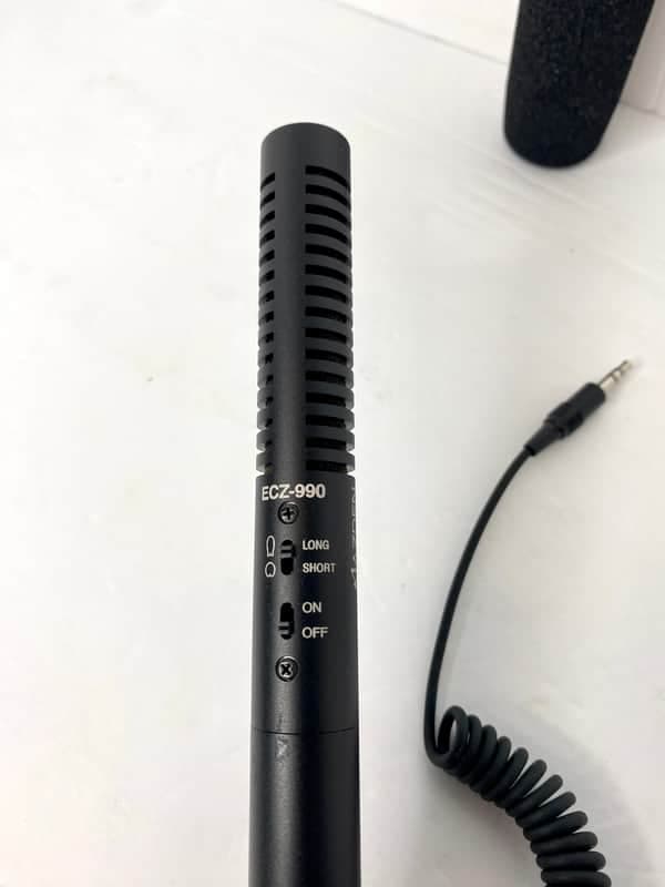 AZDEN ECZ-990 Super Cardioid Zoom Camcorder Microphone