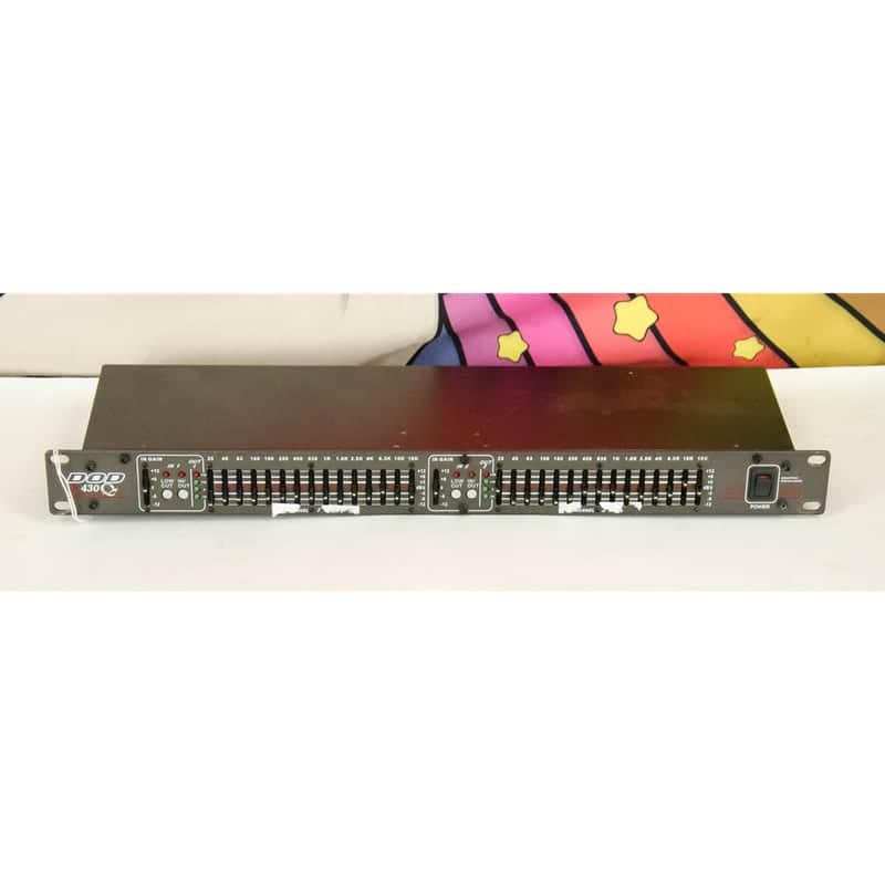 Used DOD SR430 Dual 15 Band Equalizer