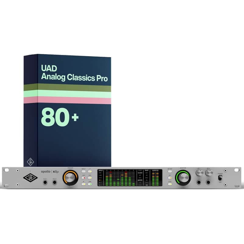 Universal Audio Apollo x8p | Gen 2 Studio+ Edition Thunderbolt Audio Interface