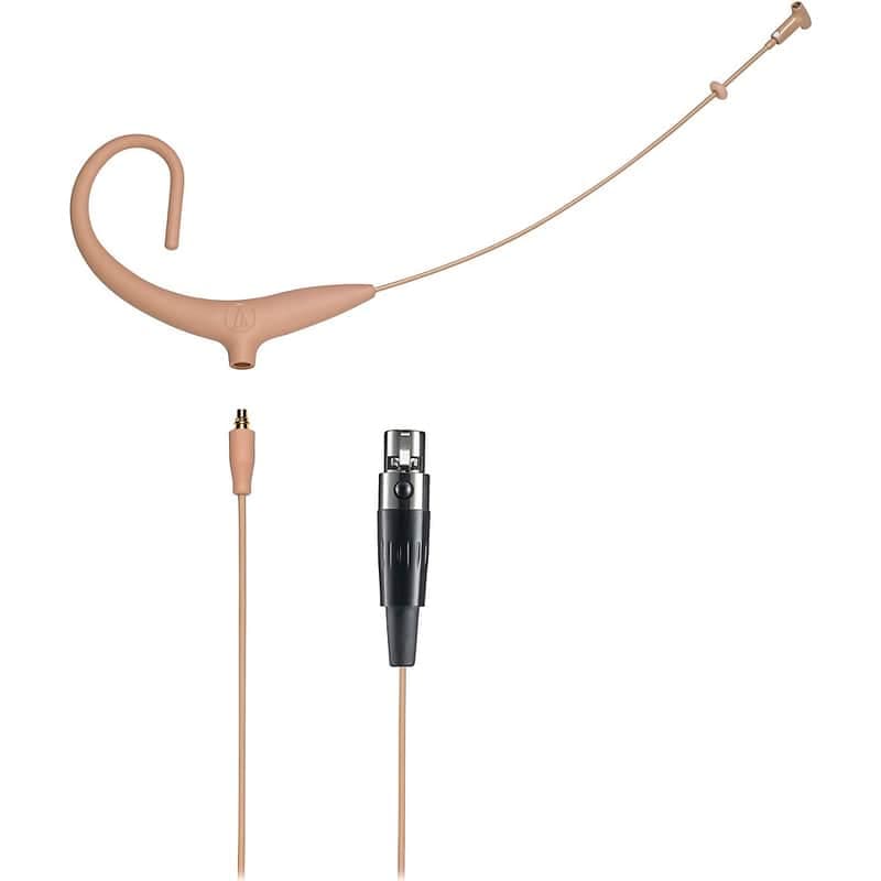 Audio-Technica Cardioid Condenser Headworn Wireless Microphone Regular Beige