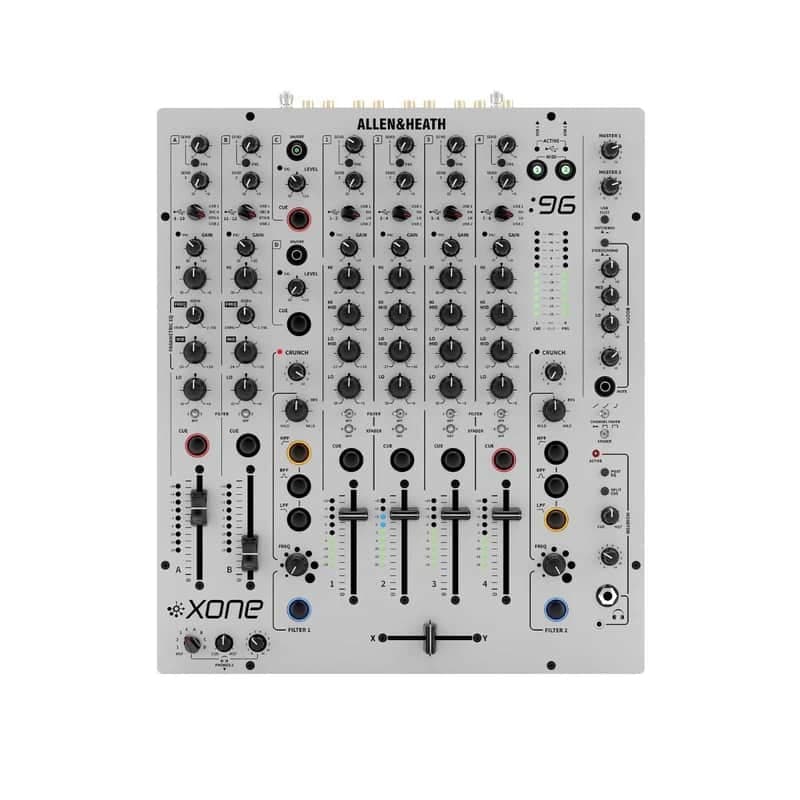 Allen & Heath AH-XONE-96 6+2 Channel 4 Band EQ Club Analog DJ Mixer - Open Box Mint