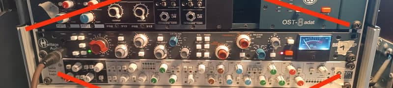 Heritage Audio BritStrip Console Channel Strip 2021 - RAF Blue Grey