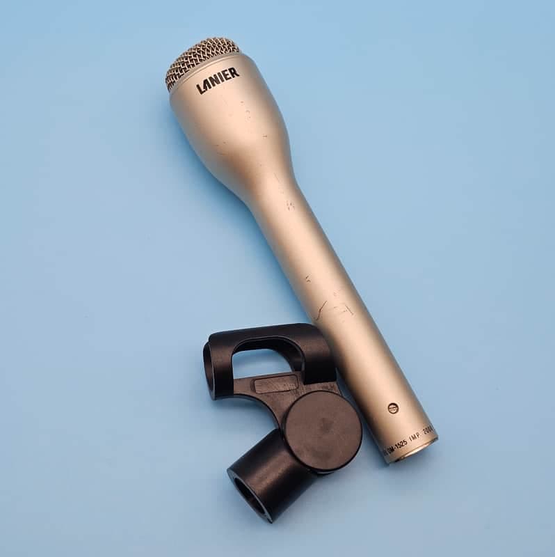 ☆Vintage 1980s Lanier DM-1525 (635A Clone) Omnidirectional Moving Coil Dynamic Microphone - Electro-Voice