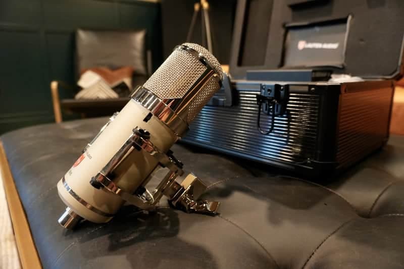 Lauten Audio Eden LT-386 Large Diaphragm Multipattern Tube Condenser Microphone 2010s - Champagne