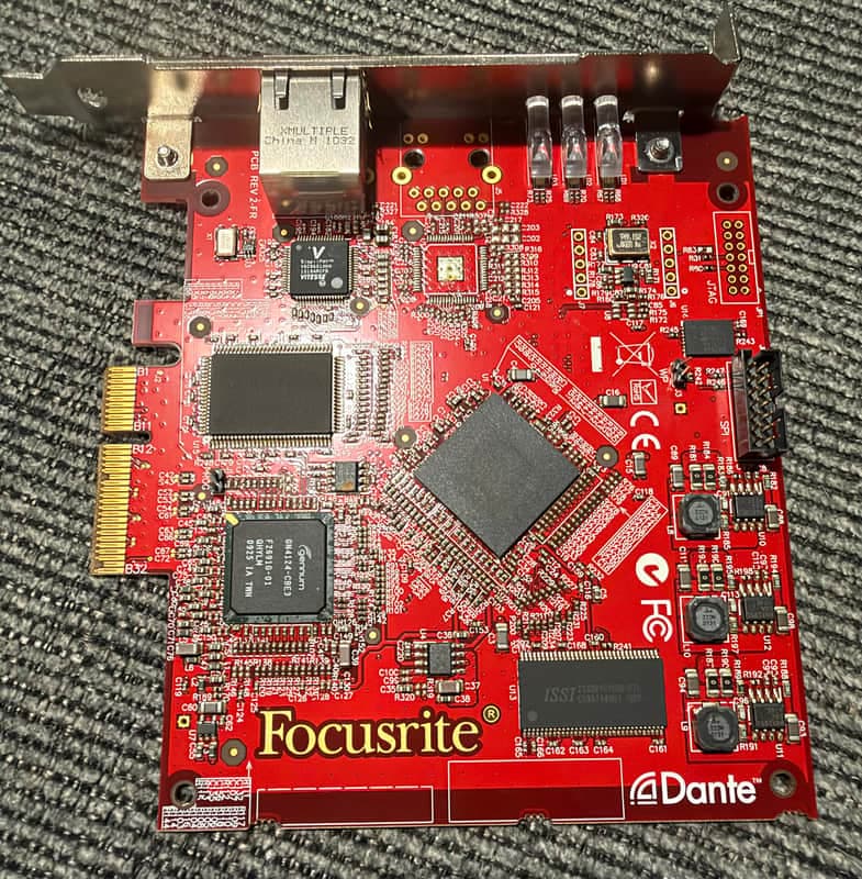 Focusrite Rednet PCIE card (original) 2013