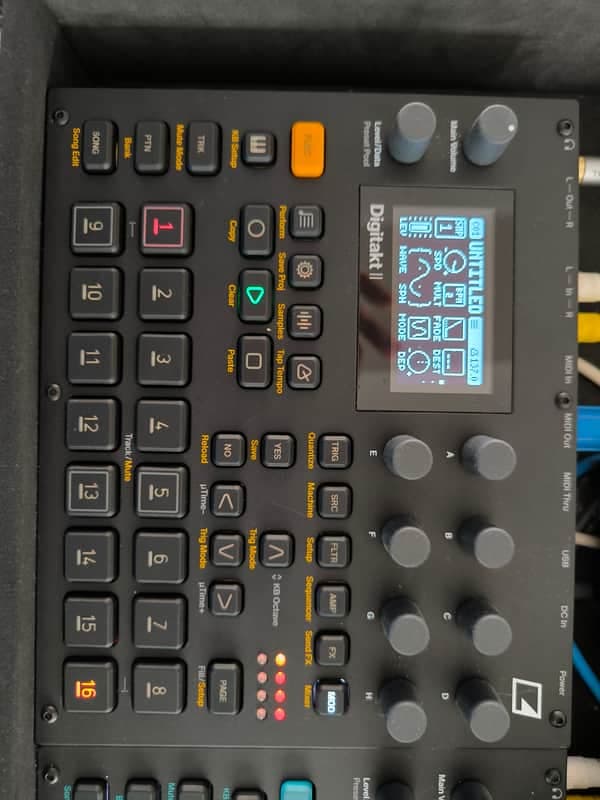 Elektron Digitakt II 2024 - Present - Black
