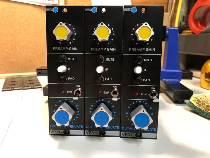 CAPI Vp312 with cinemag input & output transformers( 3 )
