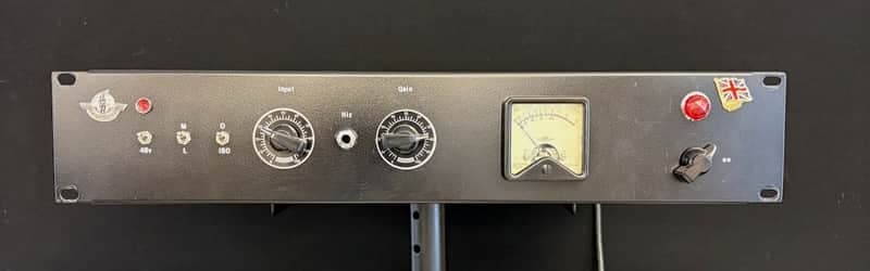 EMI Analog Addicts 1960s Single Channel Tube Mic Pre 1960s - Black